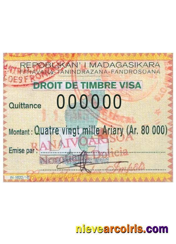 MADAGASCAR visa